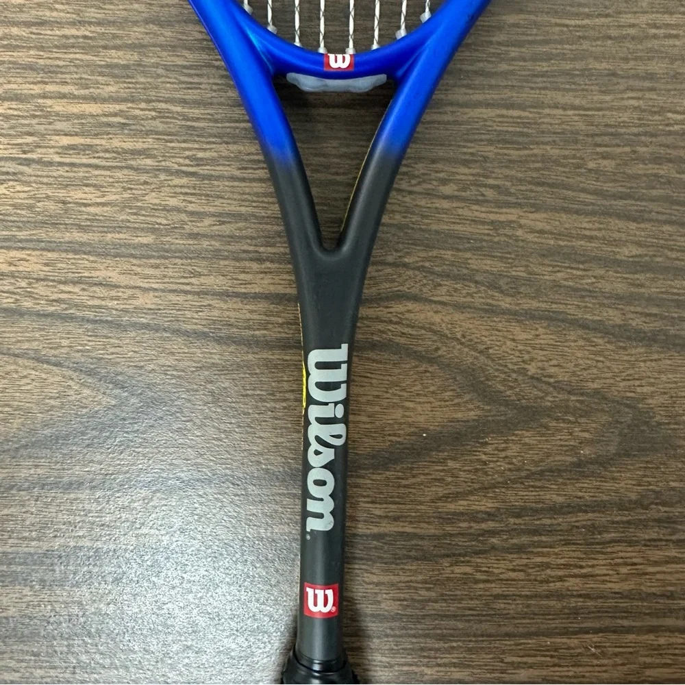 Wilson Hyper Pro Staff 165 Carbon Double Braid Squash Racquet w. case - Picture 4 of 16